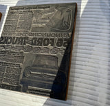 Ford and Mustang Block Prints