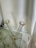 Vintage Propagation Snake Vases – a Pair