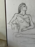 Front and Back Nudist Drawings