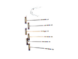 Vintage Collection of Croquet Mallets and Grass Hoops- Set of 14
