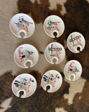 Collection of City Ceramic Plates- Set of 8
