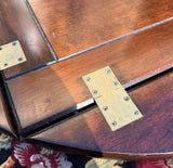 Large Wooden Round Folding Tray
