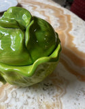 Vintage Ceramic Holland Cabbage Bowl With Matching Lid