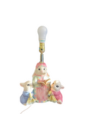 Nursery/Kids Room Bunny Ceramic Vintage Lamp