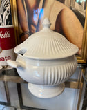 Large Ceramic Serving Bowl With Matching Lid