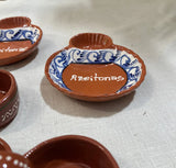Instant Collection of Spanish Style Olive Serving Dishes- Set of 6