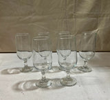 Simple Tall Stemmed Glassware Collection- Set of 6