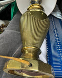 Solid Brass Shell Design, Vintage Lamp