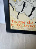 Troupe De Mlleeglantine Framed Vintage Print