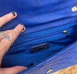 Royal Blue Cross Body Purse