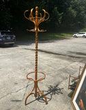 Blond Barley Twist Coat Rack
