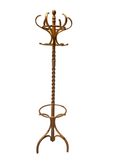 Blond Barley Twist Coat Rack