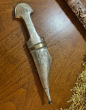 Beautiful Vintage Asian Style Silver and Brass Letter Opener