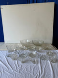 Large Collection of Glass Serving Bowls