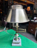 Italian Marble Base Extending Desk Lamp