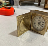 Small Vintage Gold Seth Thomas Clock