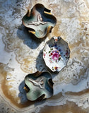 Mid Century Modern Ceramic Ashtray Collection- Set of 3