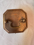 Pair of Decorative Boxes, Brass and Glass
