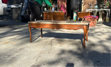 Wooden Coffee Table With Marble Top