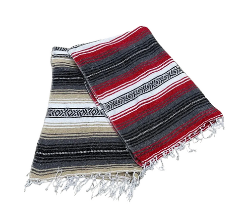 Pair of Vintage Native American Style Throw Blankets
