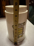 Pair of Nesting Containers With Floral Accents