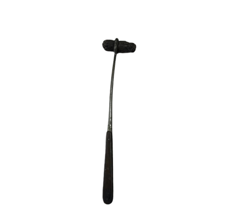 Small Silver and Wooden Doctors Claw Hammer Tool