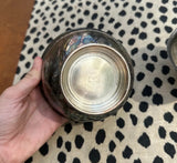 Pair of Small Silver Catchalls