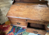 British Colonial Wooden Low Desk