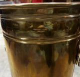 1970s Tall MCM Brass Umbrella Stand