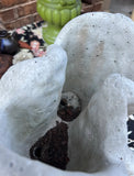 Cowboy Boot Pair Concrete Planter