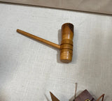 Vintage Hand Carved Wooden Pipe