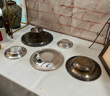 Instant Collection of Silver Serving Bowls and Tray- Set of 5