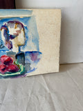 Abstract Still Life Watercolor Painting