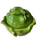 Vintage Ceramic Holland Cabbage Bowl With Matching Lid