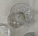 Instant Collection of Crystal Small Ring Dishes- Set of 3
