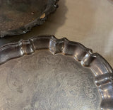 Instant Collection of Footed and Pedestal Decorative Trays- Set of 4
