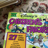 Walt Disney "Children's Favorites" Vintage Vinyl