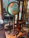 Streamlined Designed Wooden MCM Standing Globe