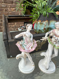 Victorian Ceramic Pair of Figurines