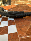 Antique African Wooden Pipe and Art Piece