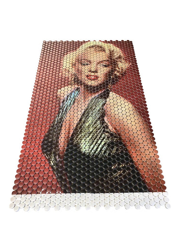 Vintage Marilyn Monroe Tile Art