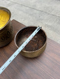 Trio of Vintage Small Brass and Silver Planters