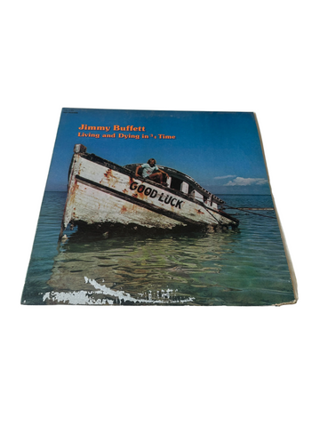 Vintage Jimmy Buffet "Living and Dying in 3/4 Time" Vinyl