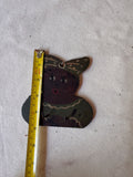 Vintage Small African American Wall Hanging