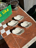 Augratin Clover Bowls Collection of 4