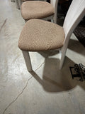Post Modern Art Deco Ribbon Chairs With Leopard Print- Set of 6