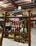 Victorian, Oak Stick and Bowl Easel for Artwork
