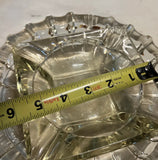 Vintage Pair of Glass Ashtrays