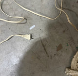 White Metal Vintage Floor Lamp