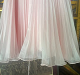 Small Pink Vintage Children's Dress With Lace Details